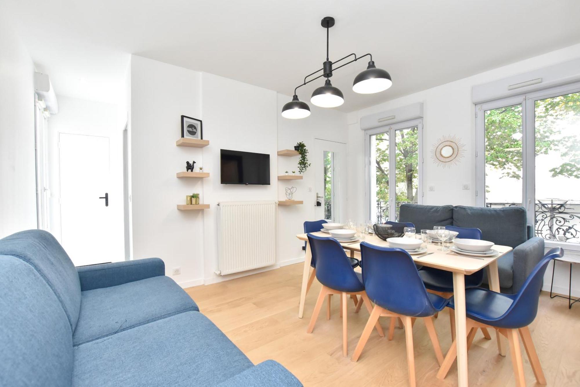 Authentic Apartment - 1Br-6P - Saint-Fargeau Parigi Esterno foto